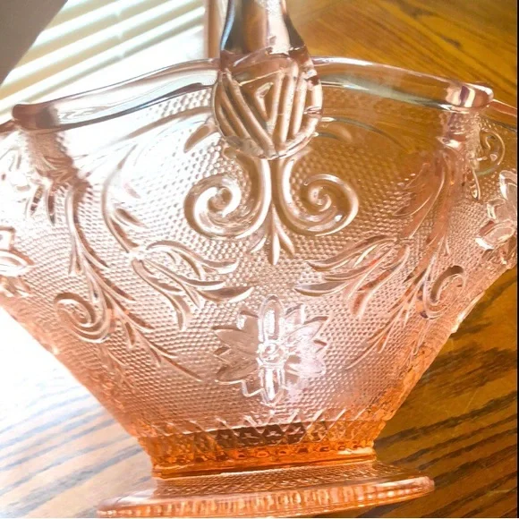 Vintage Tiara pink canisters